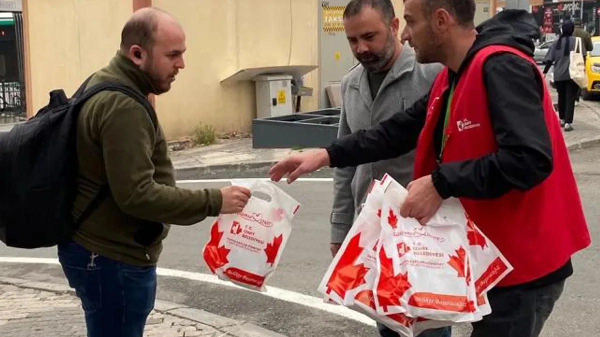Kocaeli İzmit’te emekçilere destek