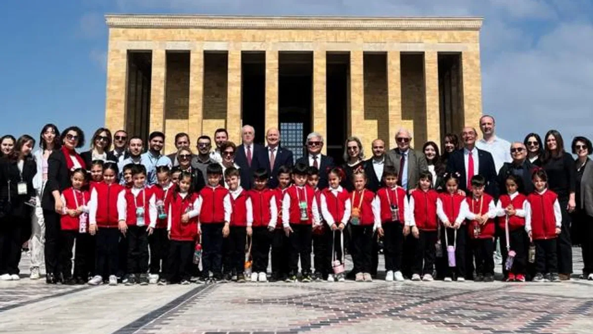 TEGV çocukları Ata’nın huzurunda