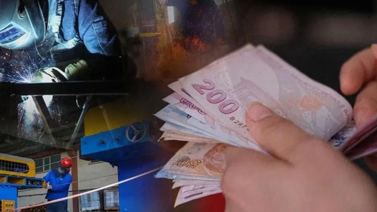 Ücretli çalışan sayıları aylık ve yıllık arttı