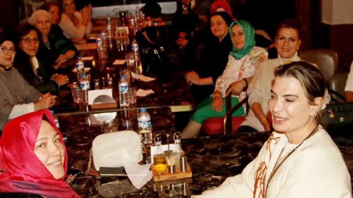 Erzurum’un güçlü kadınları dayanışma sofrasında buluştu