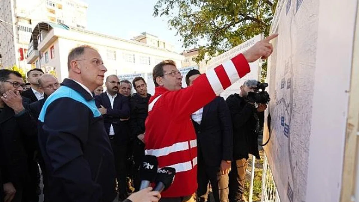 İmamoğlu ve Çalık Beylikdüzü’nde İncelemelerde Bulundu