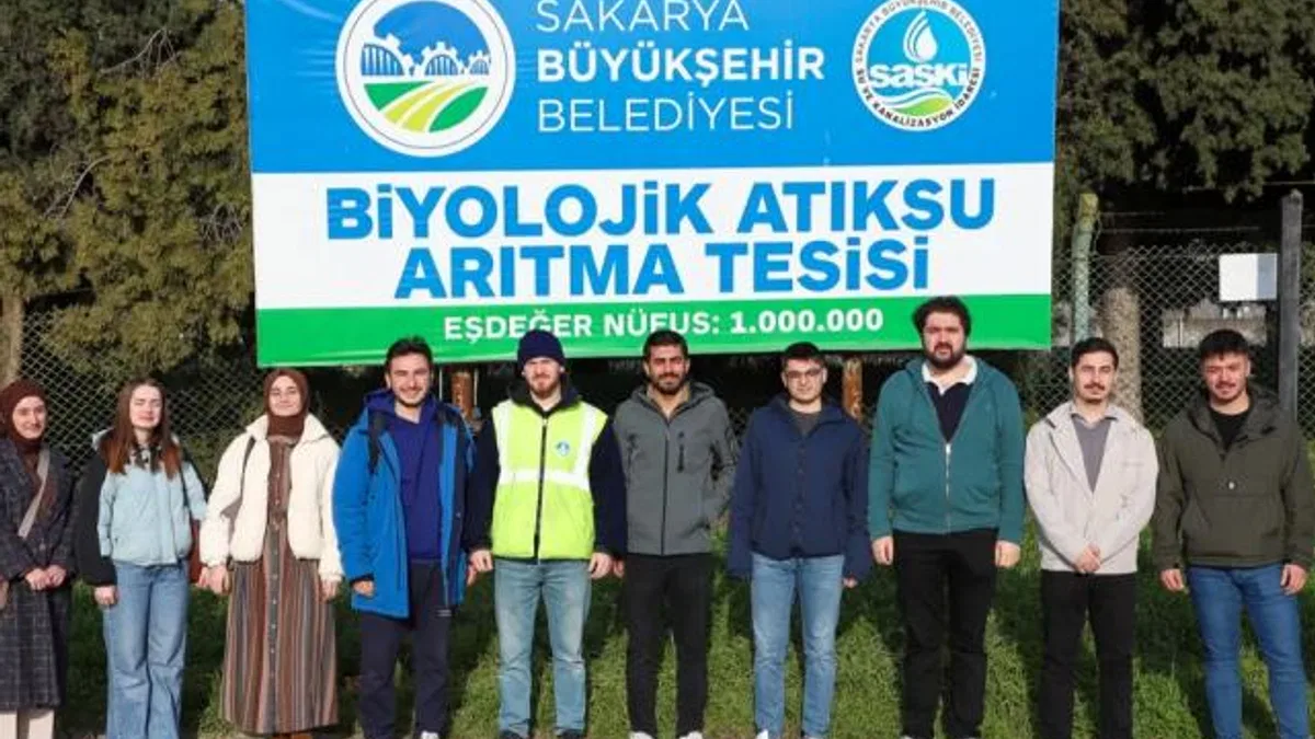 SASKİ arıtma tesisleri’ne Tıp Fakültesi’nden ziyaret