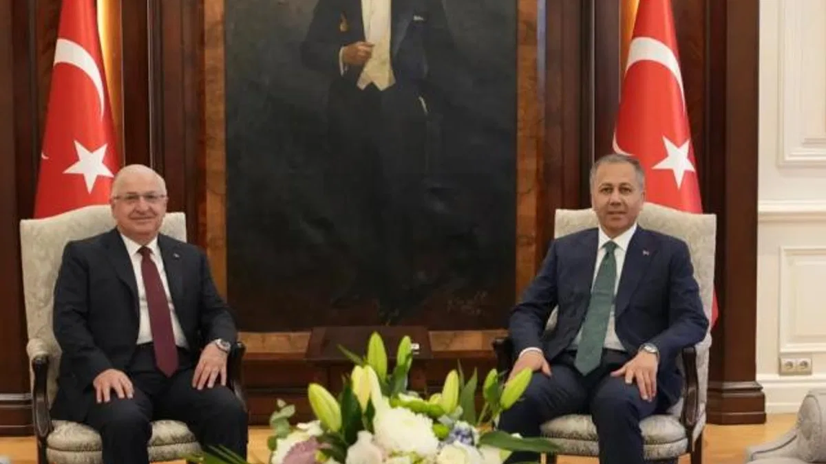 Bakan Güler’den Bakan Yerlikaya’ya ziyaret