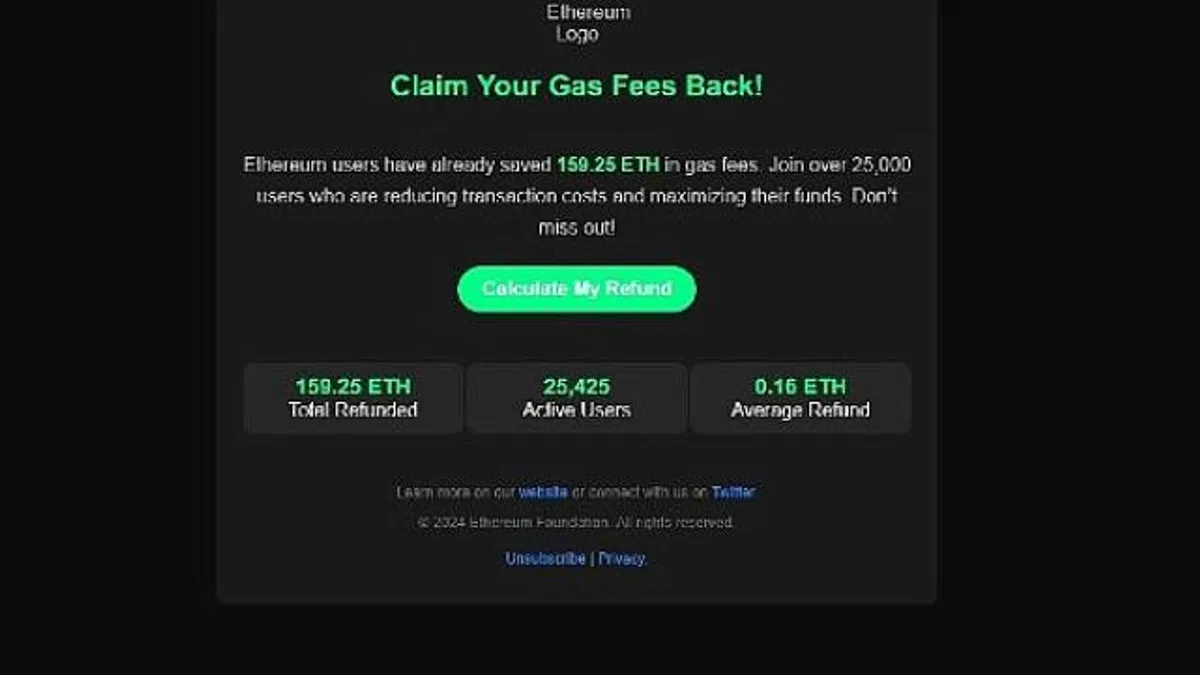 Gaz Ücreti İadesi Vaadiyle Kripto Cüzdanlar Boşaltılıyor!
