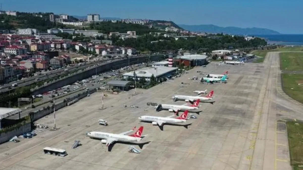 Trabzon-Kocaeli uçuşları başlıyor… İlk uçuş 9 Ağustos’ta