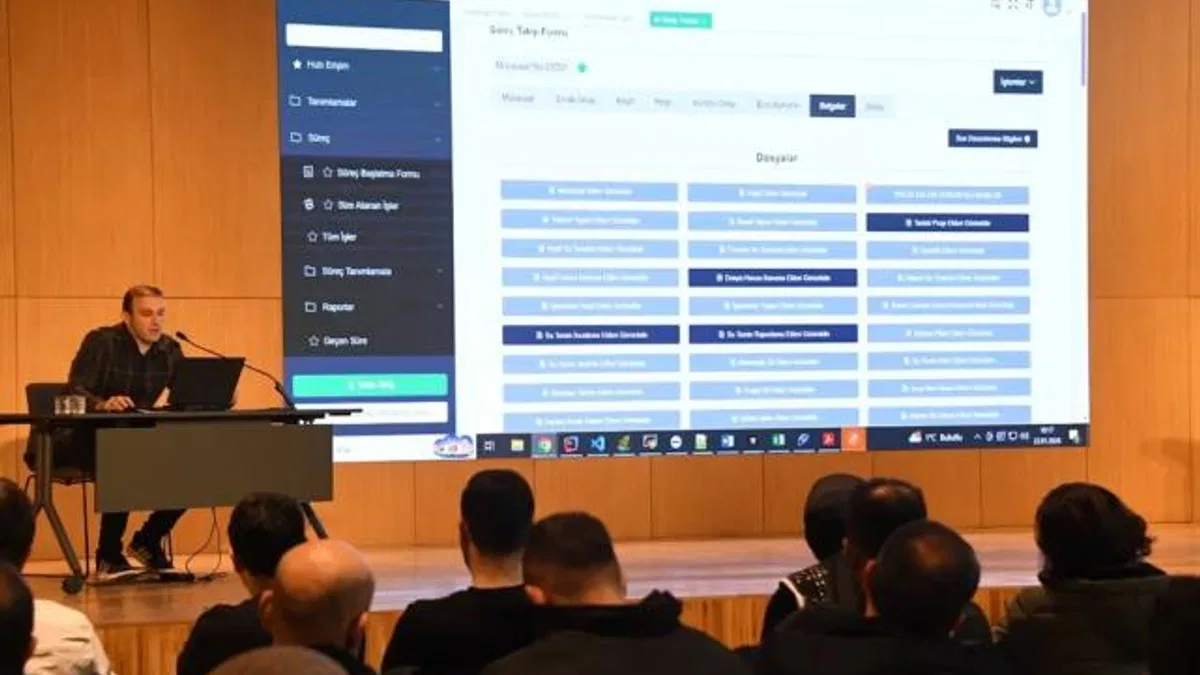 KOSKİ’nin yerli yazılımı için hizmet içi eğitim