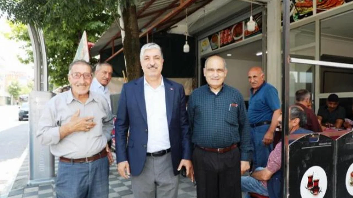 Başkan Ömeroğlu’ndan esnafa ziyaret