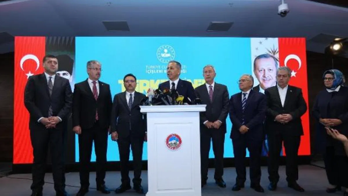 Kayseri’de Türkiye’nin Huzuru toplantısı gerçekleştirildi