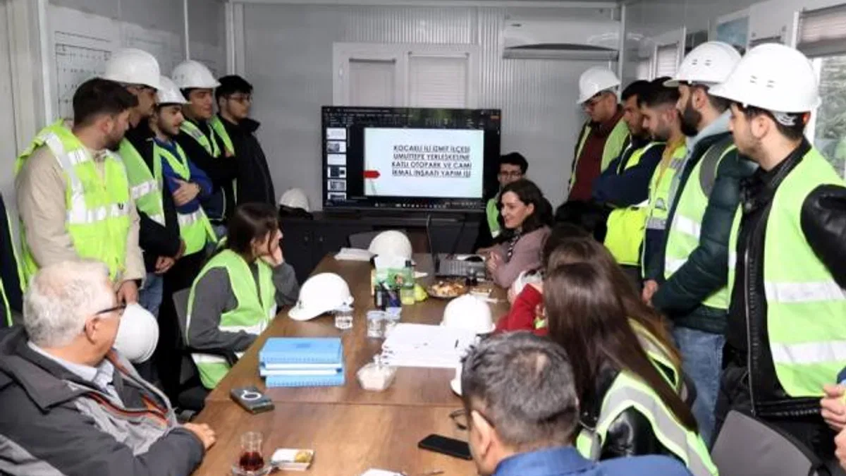 KOÜ’lü öğrenciler Büyükşehir’in projesini inceledi