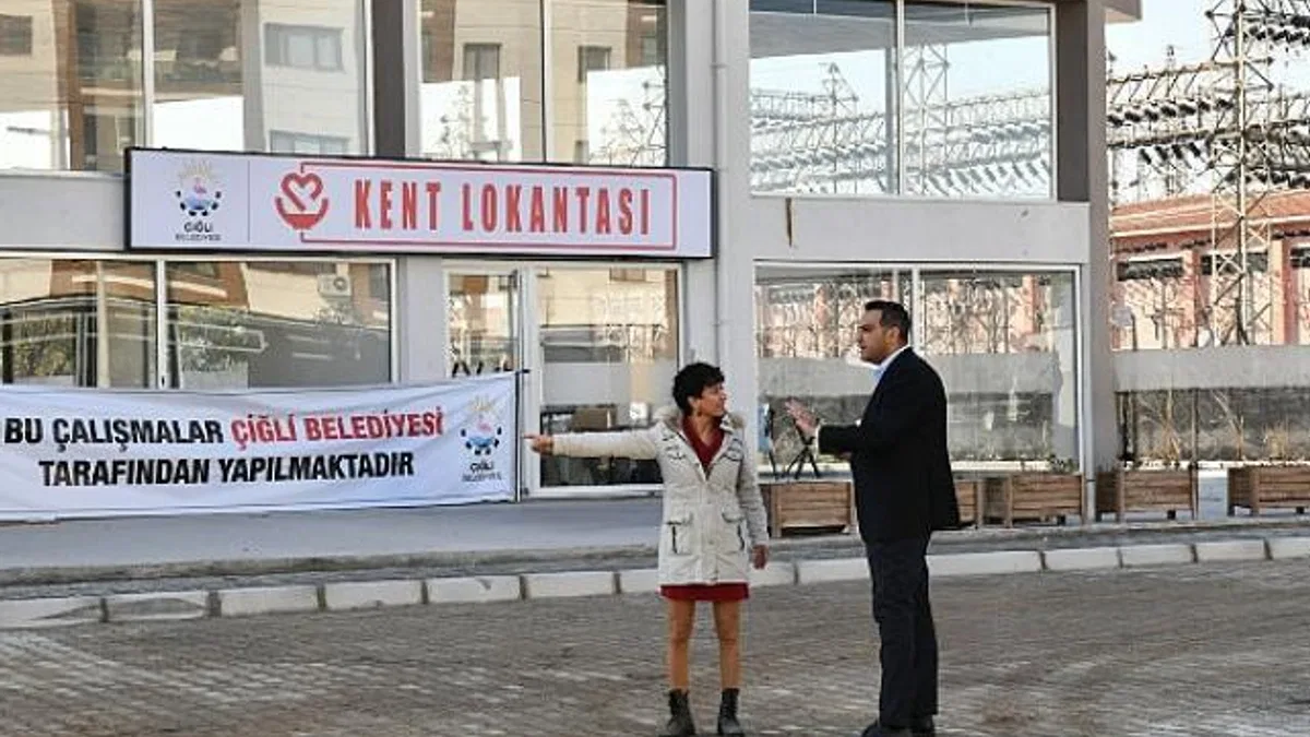 Çiğli’nin ikinci Kent Lokantası kapılarını açmaya hazırlanıyor