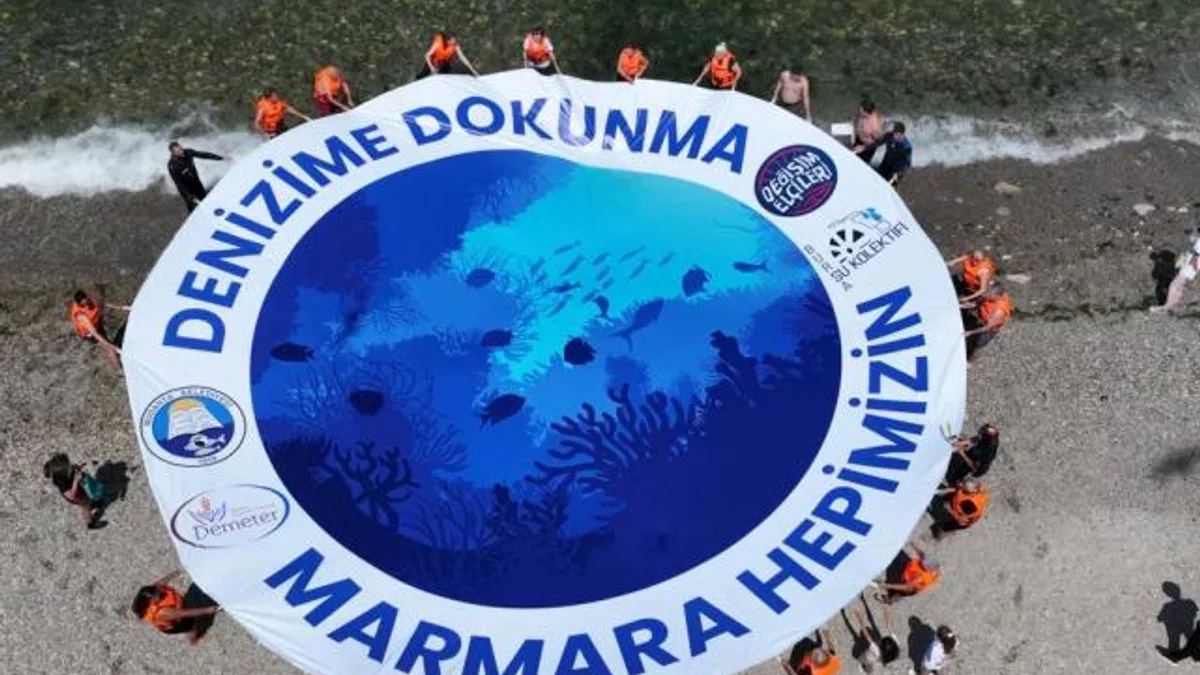 Mudanya’dan Marmara Denizi için çağrı