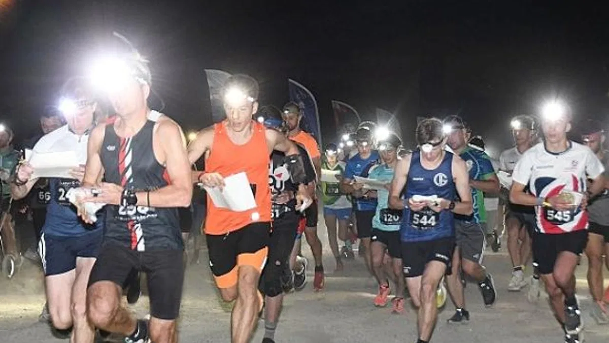 10. Uluslararası Kemer Oryantiring Festivali’nin gece etabı koşuldu