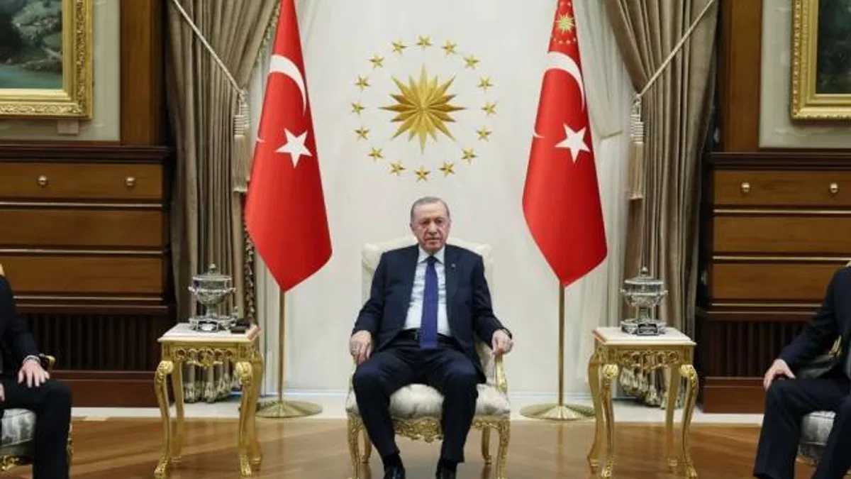Cumhurbaşkanı Erdoğan, Barzani’yi kabul etti