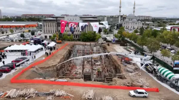 Karatay'ın güvenlik altyapısını güçlendirecek iki yeni emniyet binası inşa ediliyor