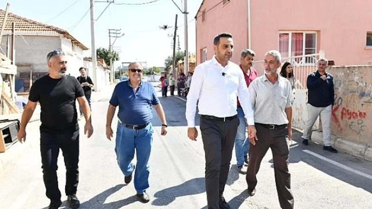 Başkan Yıldız Kaklıç’ta yol sözünü tuttu