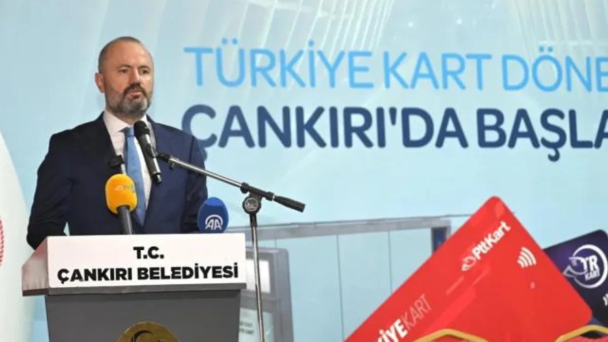 Türkiye Kart projesi Çankırı’da kullanımda… Ulaşımda tek kart dönemi başladı