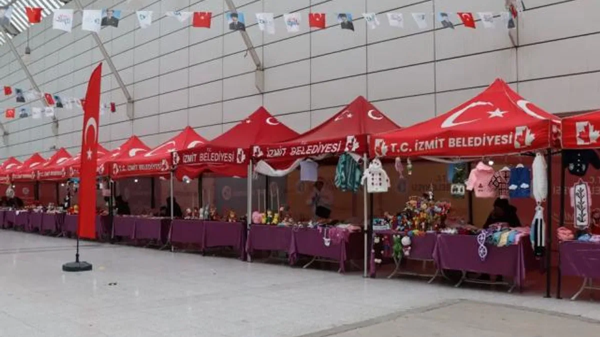 Kocaeli’de Sevgililer Günü El Emeği Pazarı’nda son gün!