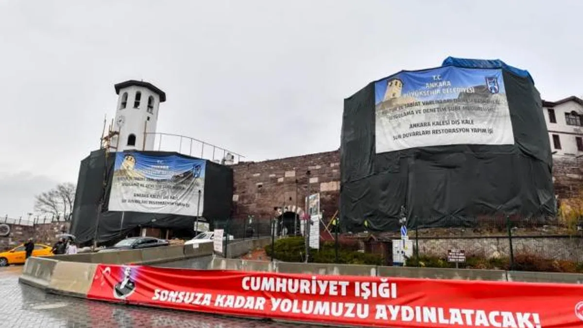 Ankara Kalesi’ne hassas dokunuş