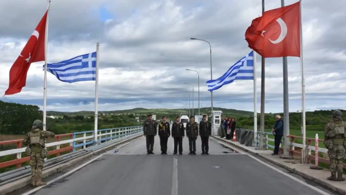 Türk askeri yetkililerden Yunanistan’a ziyaret