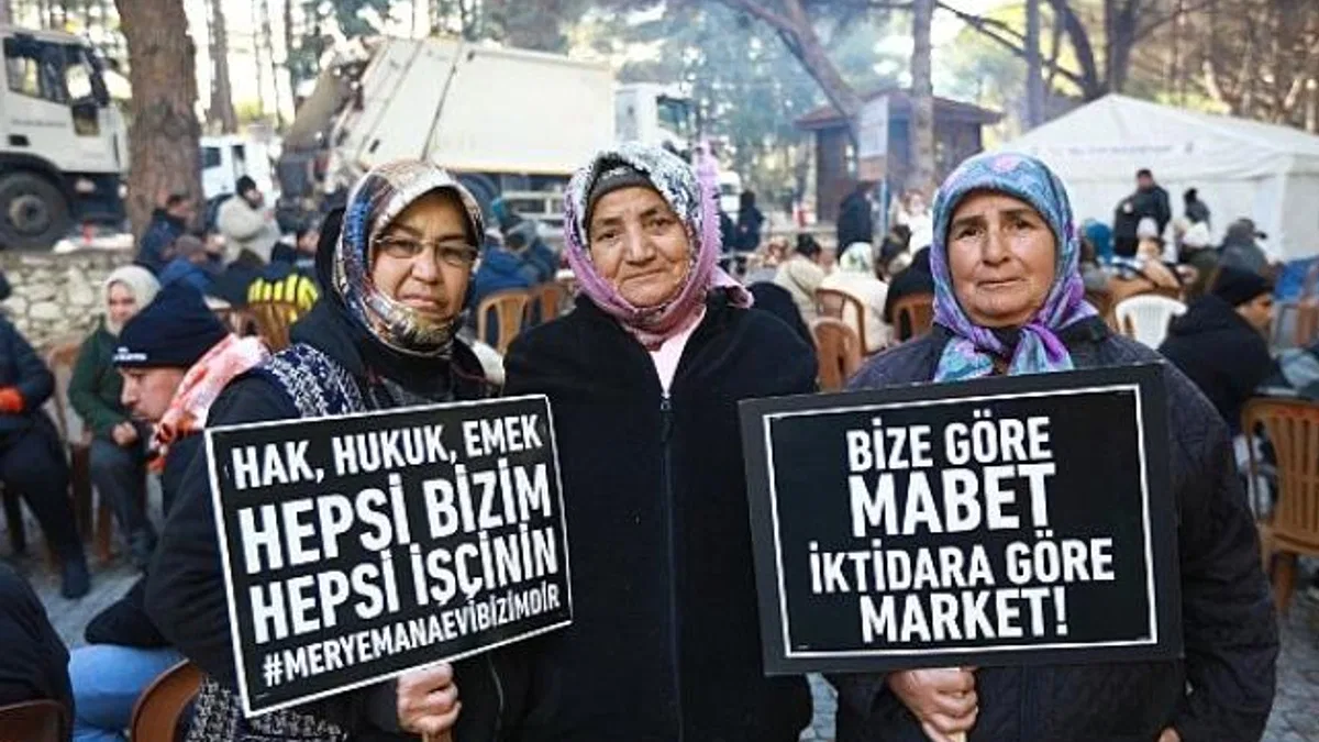 Efes Selçuk’ta emekçilerin nöbeti sürüyor: Ekmeğimizden, aşımızdan asla vazgeçmeyeceğiz!