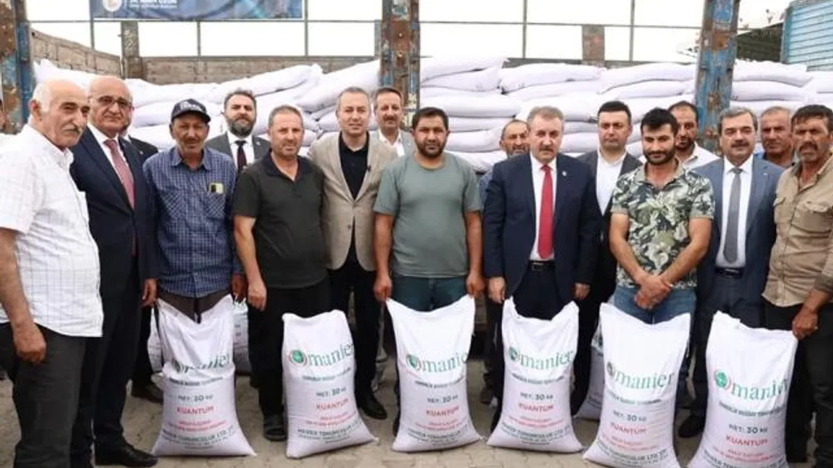 Sivas’ta yerli ve sertifikalı buğday tohumları ücretsiz dağıtıldı
