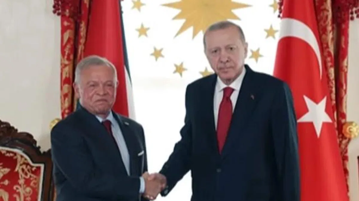 Cumhurbaşkanı Erdoğan, Ürdün Kralı II. Abdullah’ı ağırladı