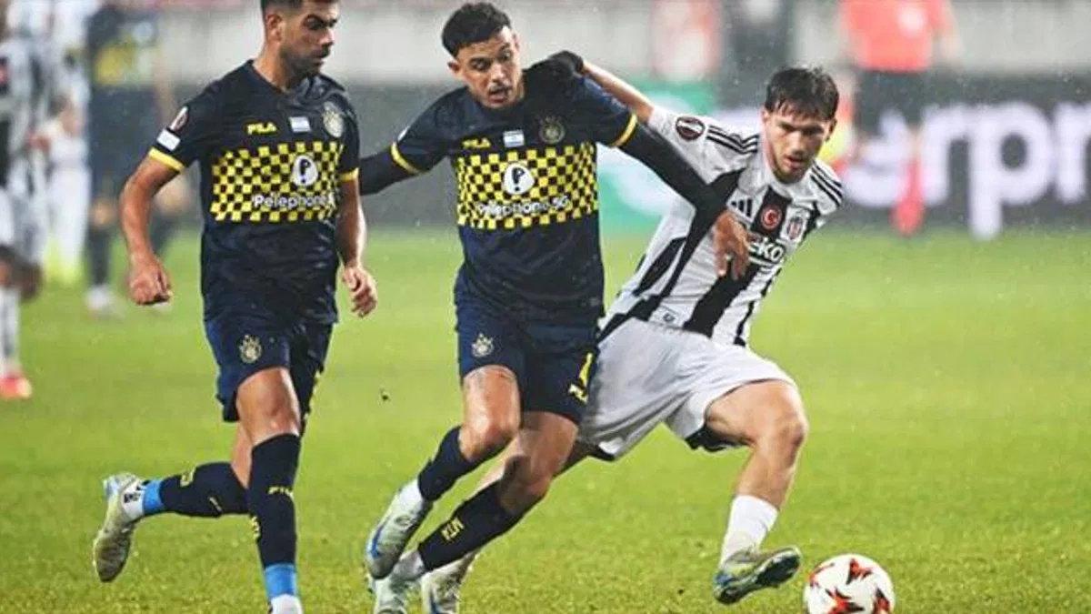 Beşiktaş 1-3 Maccabi Tel Aviv (Maç Sonucu) Kartal ağır yara aldı!