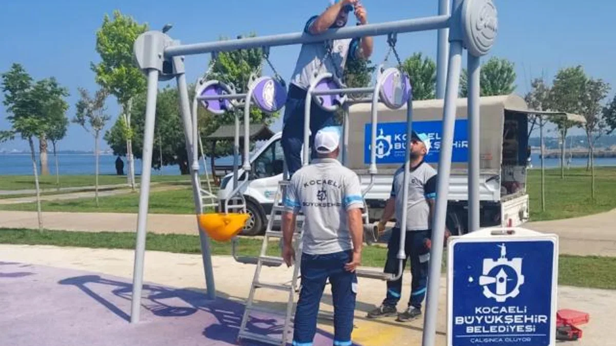 Kocaeli Büyükşehir’den çocuklara güvenli alanlar