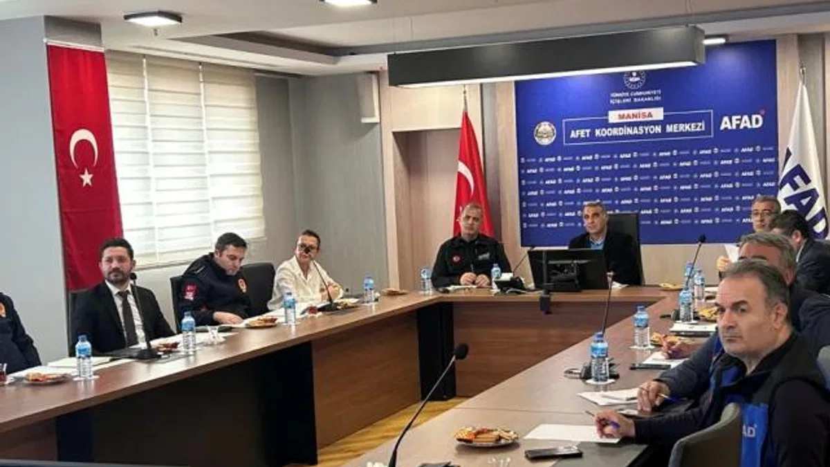 Manisa olası afetlere karşı hazırlanıyor