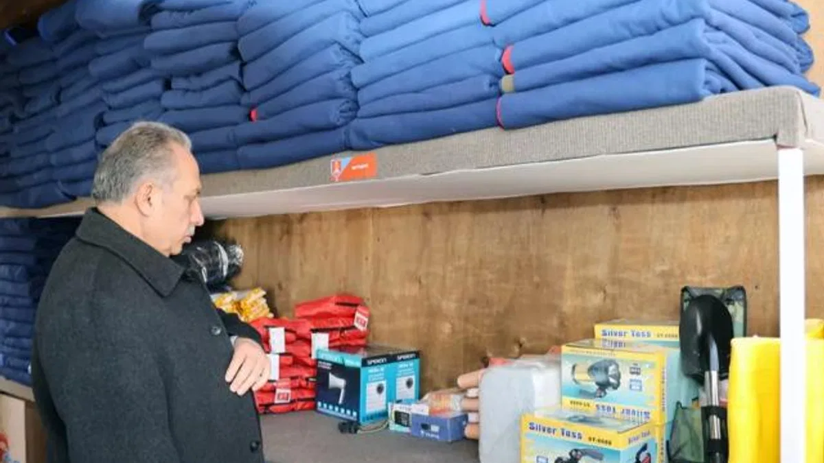 Kayseri Talas’tan örnek acil durum konteynırı