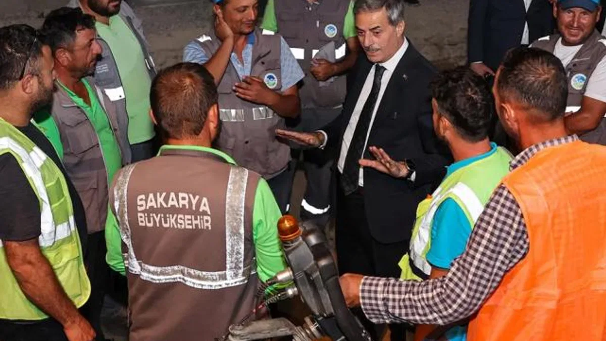 Sakarya’ya modern ulaşım hamlesi: Metrobüs projesi hızla ilerliyor