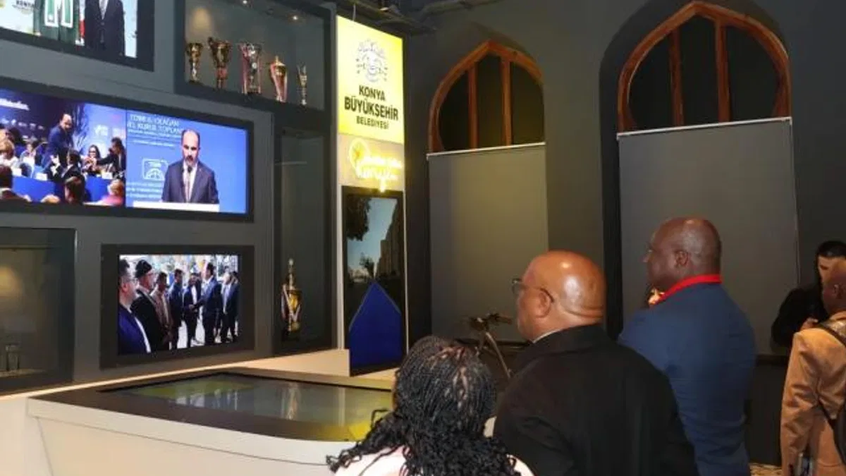 Güney Afrika Yerel Yönetimler Birliği Başkanı Stofile’den Konya ziyareti