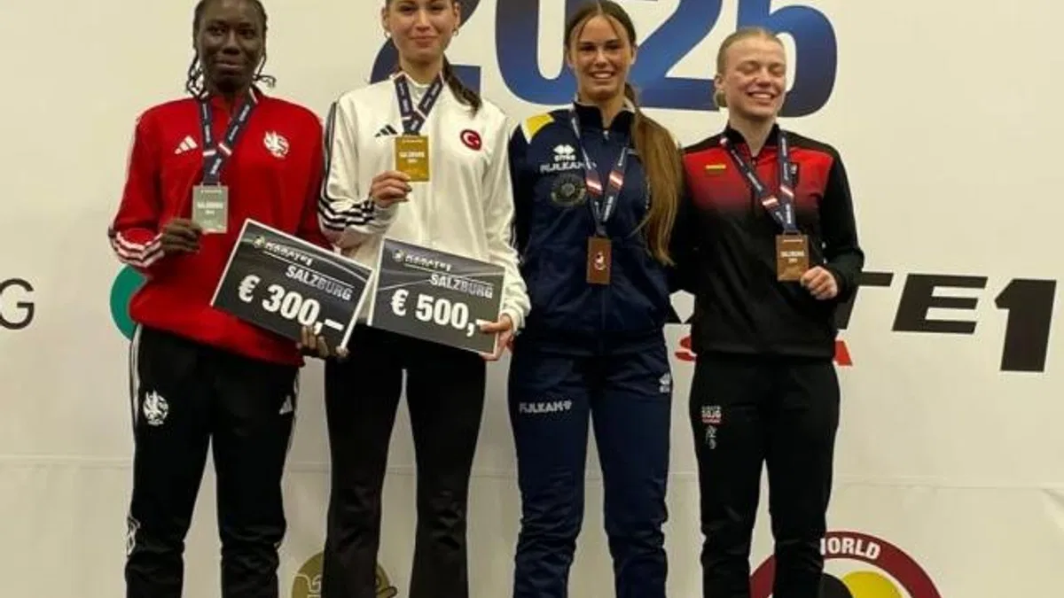 Zümra Rezzan Avrupa’dan şampiyon döndü