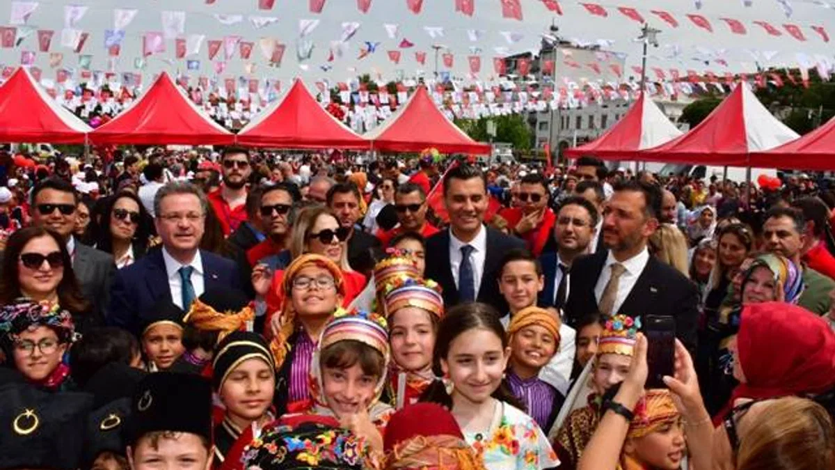 Manisa’da 23 Nisan Coşkusu
