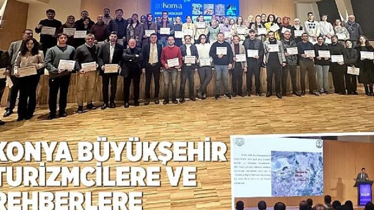 Konya Büyükşehir Turizmcilere ve Rehberlere Eğitim Düzenledi