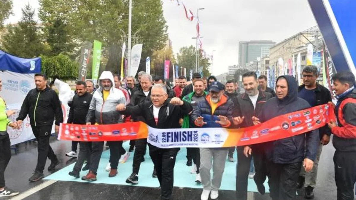Kayseri’de yarı maraton coşkusu