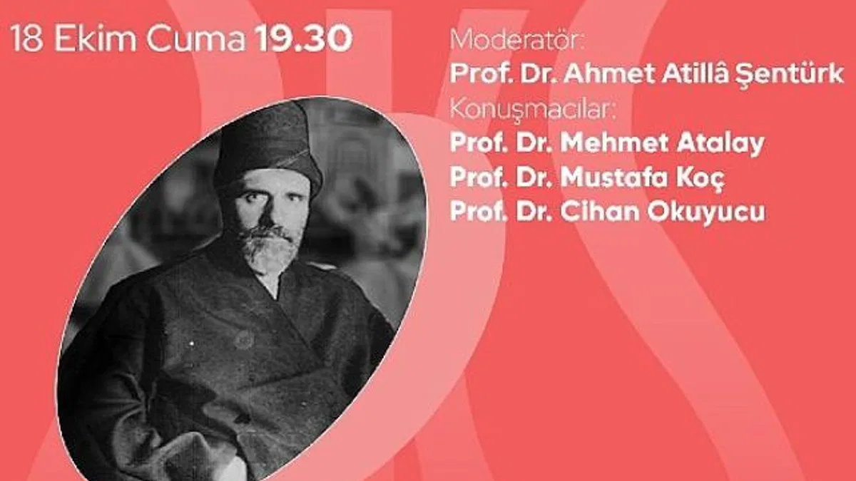 Tâhir’ül-Mevlevî paneli, 18 Ekim Cuma akşamı Zeytinburnu Kültür Sanat’ta gerçekleşecek.
