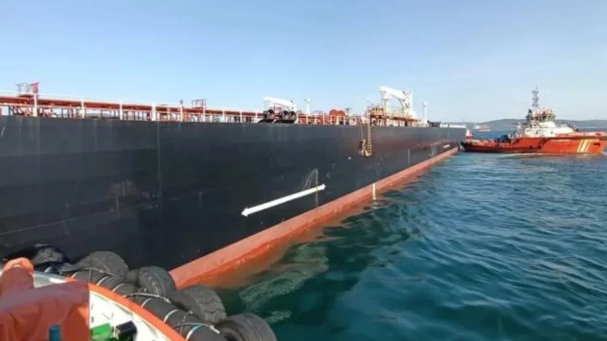 Çanakkale Boğazı’nda tanker arızası