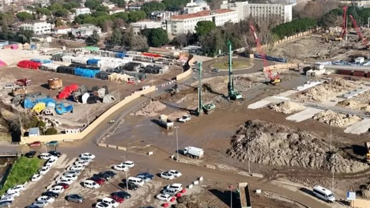 Kocaeli’de Körfezray Metro projesi hızla ilerliyor