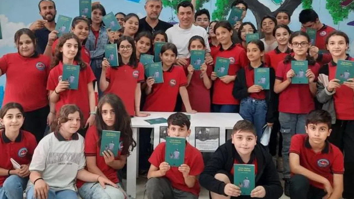Mardin’de ‘Yaman’ yazar öğrencilerle buluştu