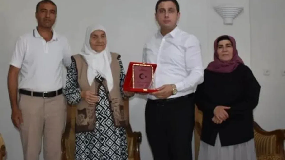 Batman Sason Kaymakamı’ndan şehit ailelerine anlamlı ziyaret