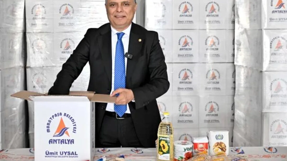 Antalya Muratpaşa’da Ramazan dayanışması