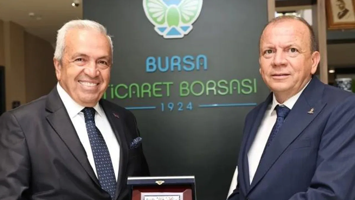 Başkan Şadi Özdemir’den Bursa Ticaret Borsası’na ziyaret