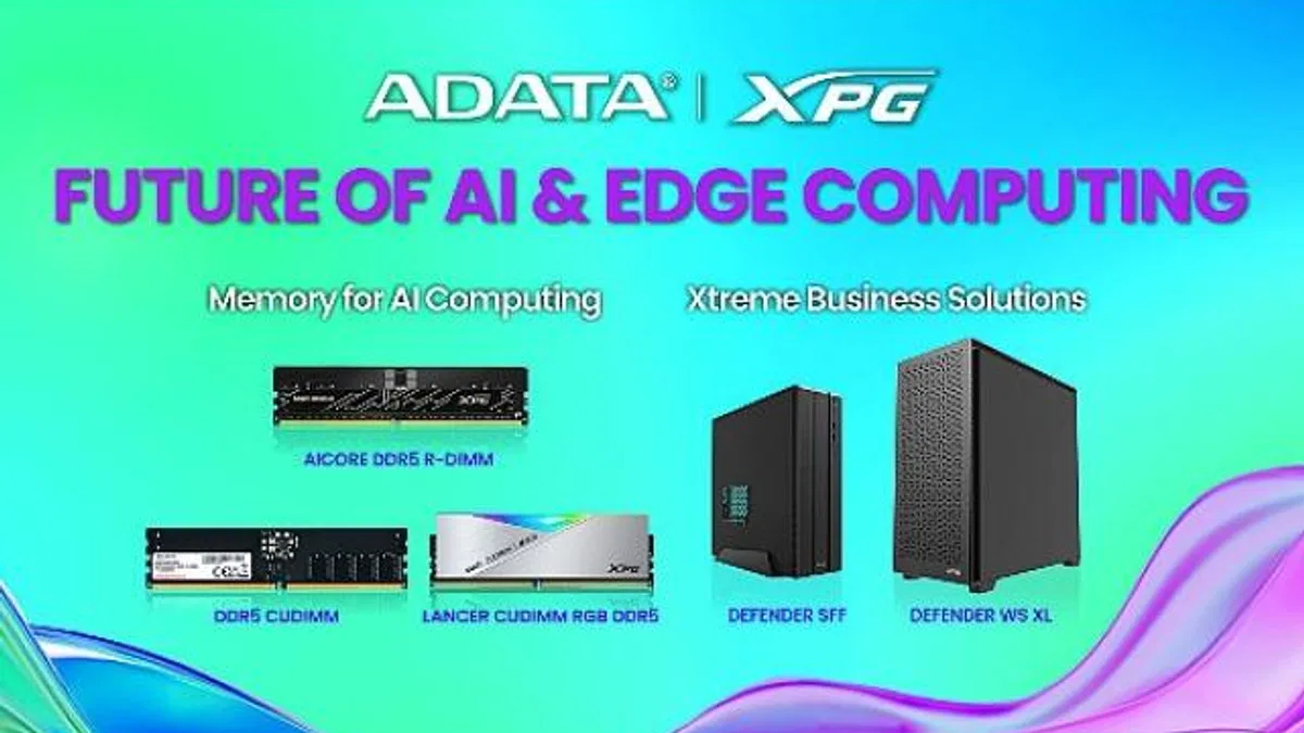 ADATA CES 2025’te AI Dönemi Üzerine Yeni Bir Perspektif Ortaya Koyuyor
