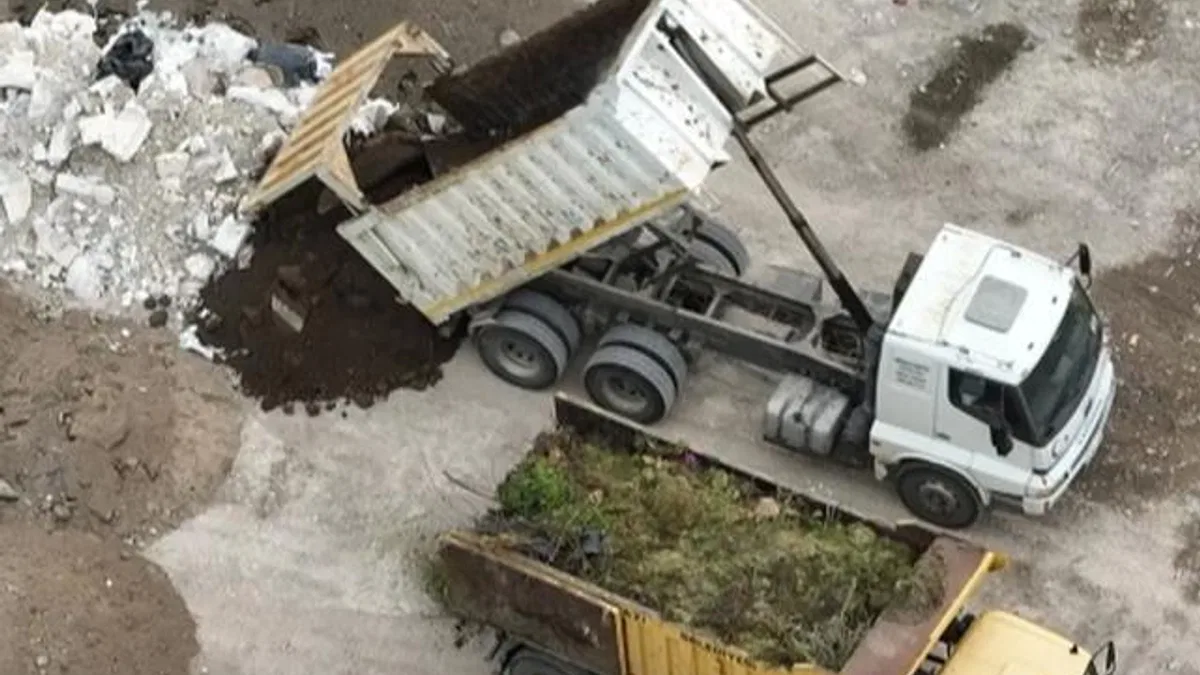Kayseri Büyükşehir’den örnek hafriyat yönetimi