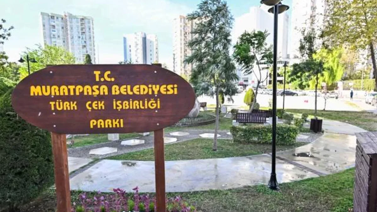 Muratpaşa’da Çek-Türk İşbirliği Parkı açılıyor