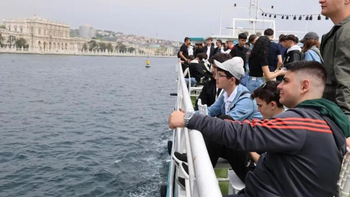 Konyalı gençler İstanbul gezisinde