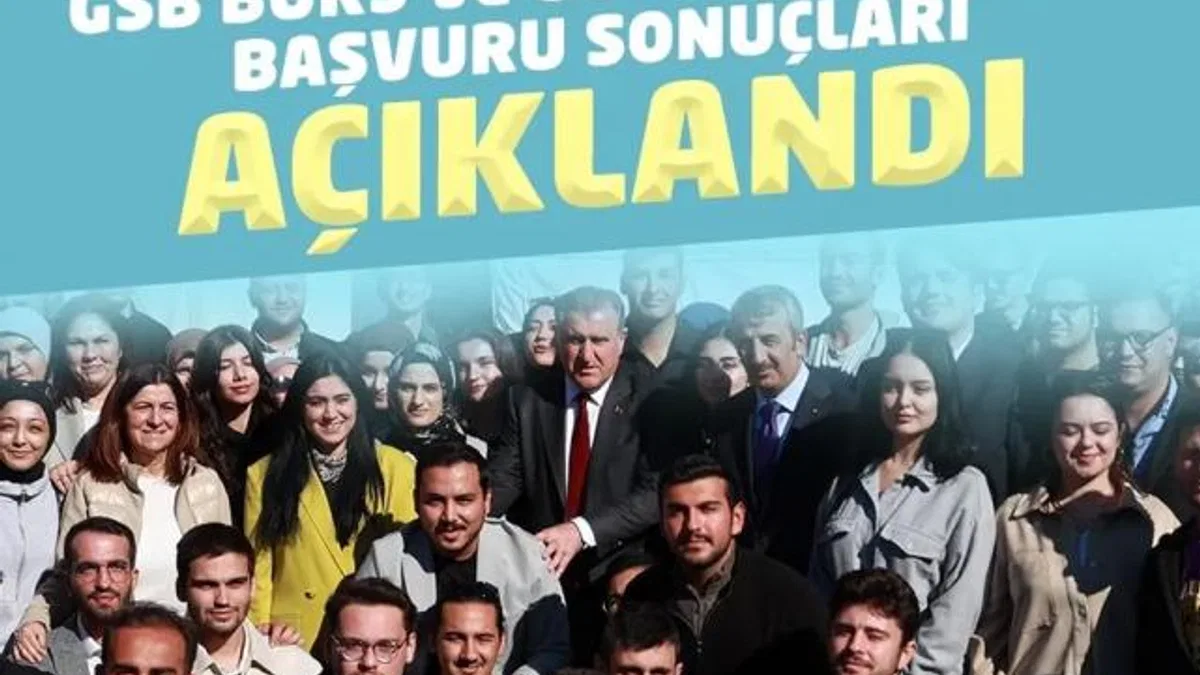GSB’nin Burs ve Öğrenim Kredisi sonuçları açıklandı