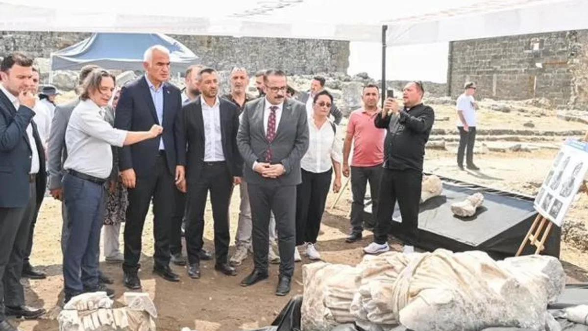 Aspendos’ta kazılar 6,5 kat büyüdü