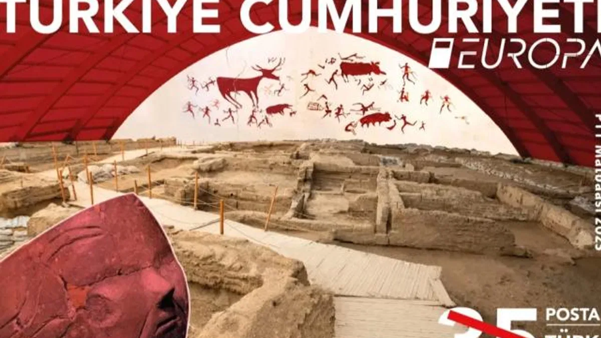 ‘Avrupa’nın en güzel pulu’ oylamaları sürüyor… PTT, arkeolojik keşiflerle Türkiye’yi temsil ediyor